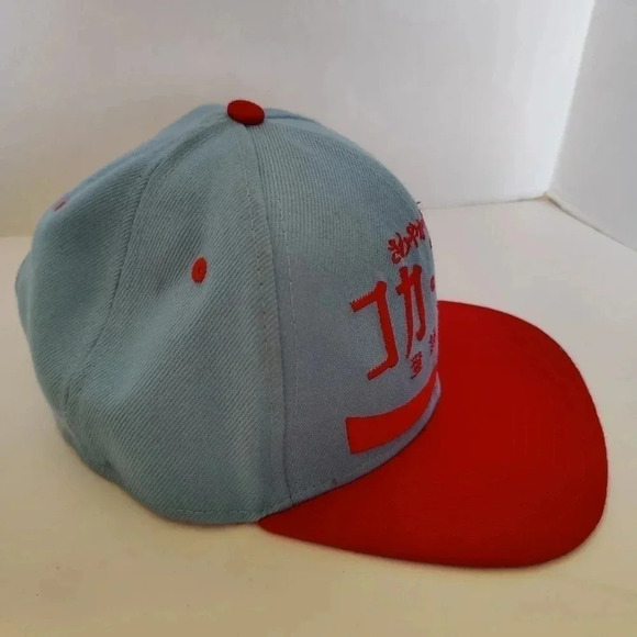 Genuine 2017 Coca Cola snap-back adjustable hat, rare Japanese, EXC - Picture 2 of 9